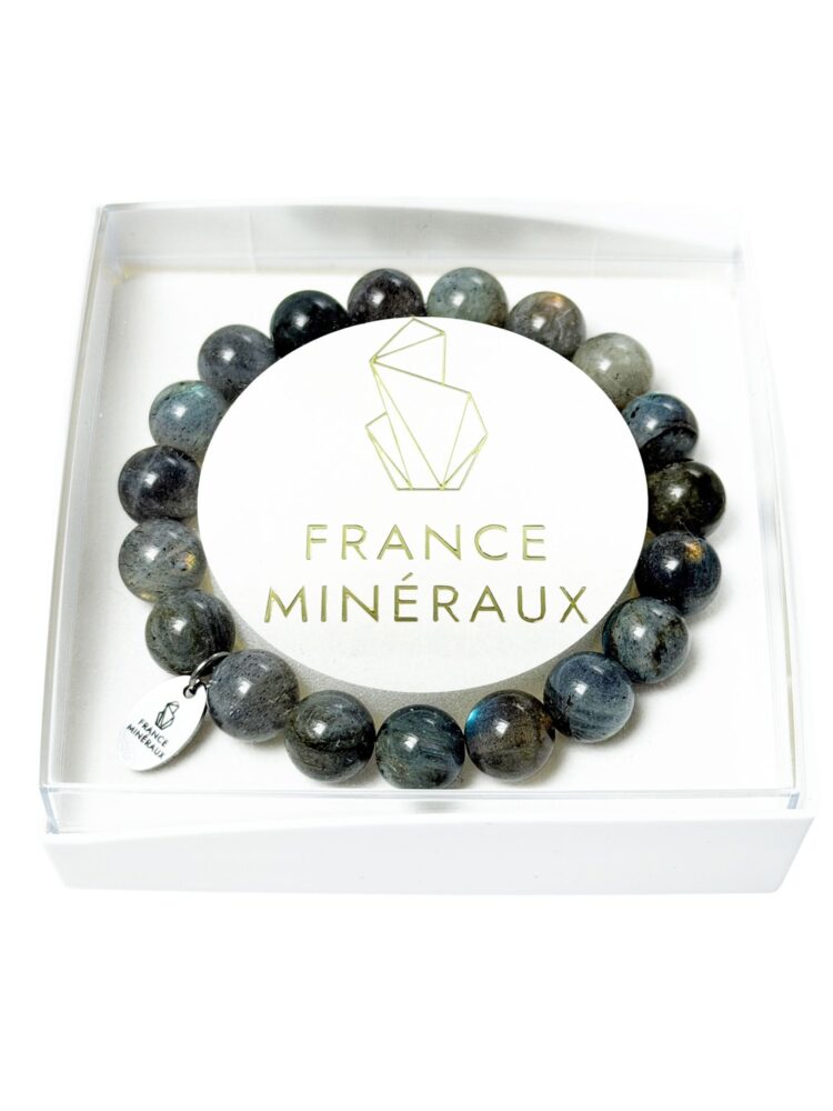 Bracelet Labradorite - Perles de 10mm