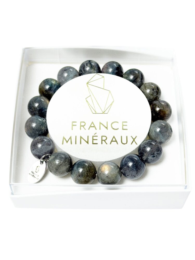 Bracelet Labradorite - Perles de 12mm