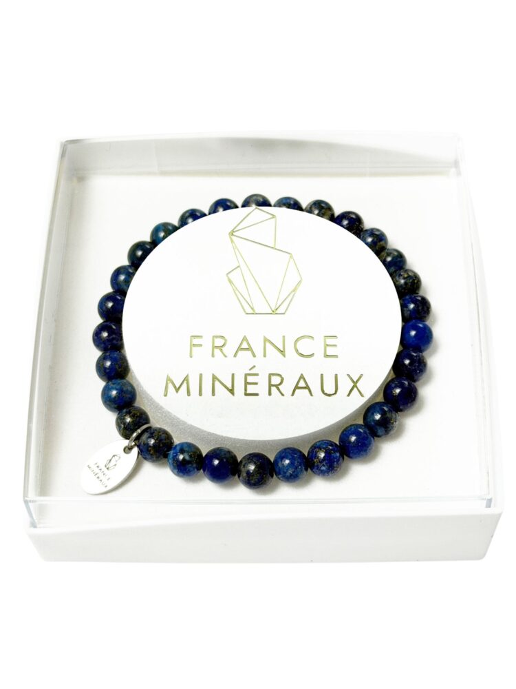 Bracelet Lapis-Lazuli - Perles de 6mm