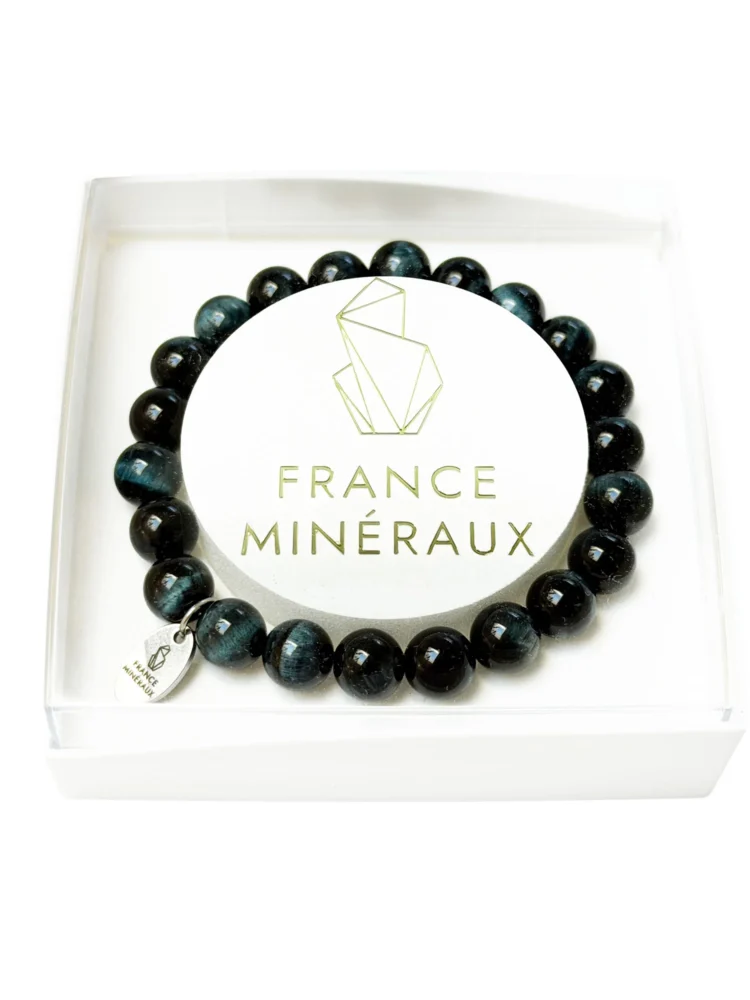 Bracelet Oeil de Faucon - Perles de 8mm
