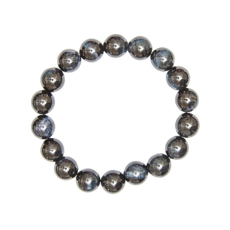 bracelet oeil de faucon pierres boules 10mm