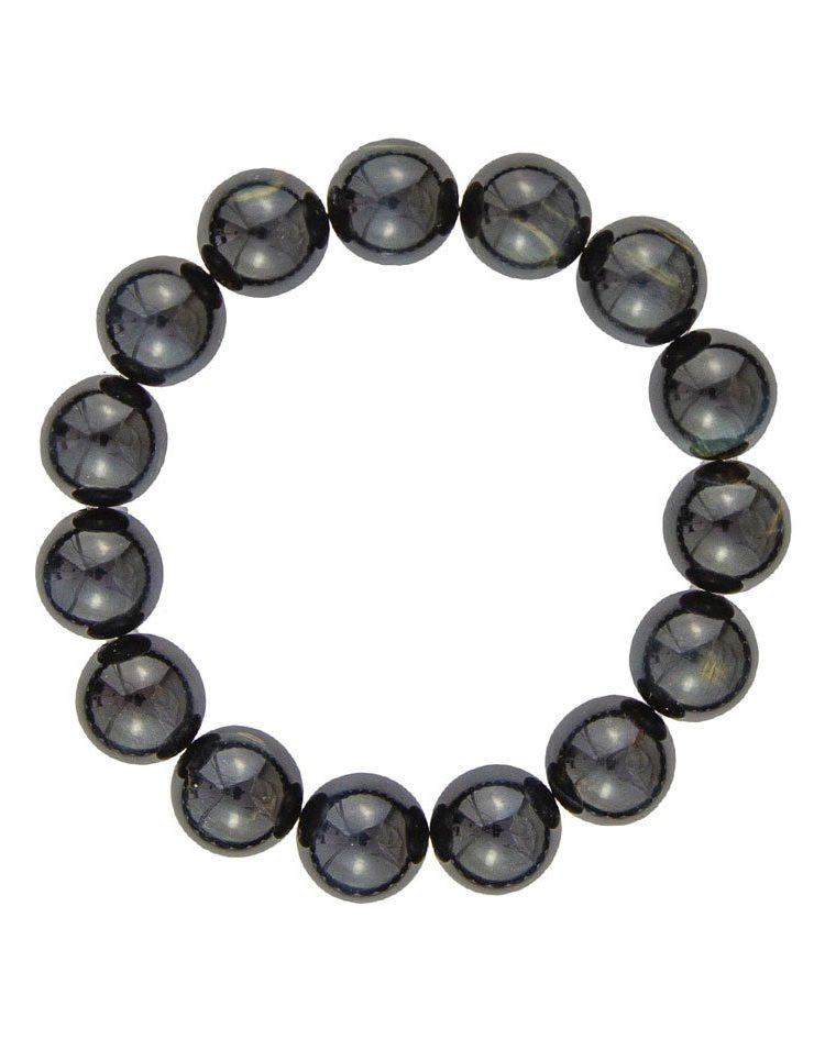 bracelet oeil de faucon pierres boules 12mm