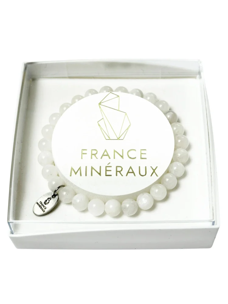 Bracelet Pierre de Lune - Perles de 6mm
