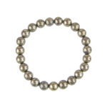 bracelet pyrite de fer pierres boules 8mm