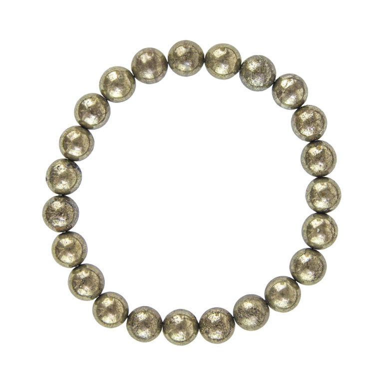 bracelet pyrite de fer