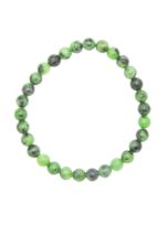 bracelet rubis sur zoisite pierres boules 6mm