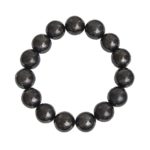 bracelet shungite pierres boules 12mm