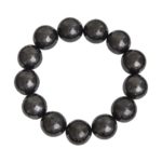 bracelet shungite pierres boules 14mm