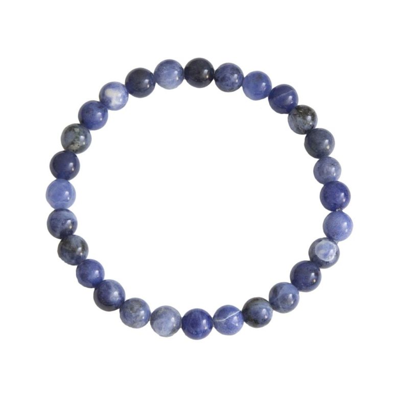 bracelet sodalite pierres boules 6mm