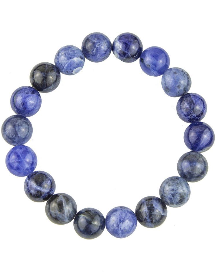 bracelet sodalite pierres boules 10mm