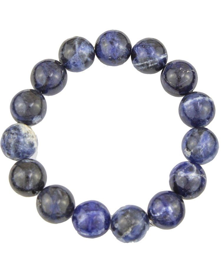 bracelet sodalite pierres boules 12mm