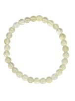 bracelet topaze citron pierres boules 6mm