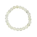 bracelet topaze citron pierres boules 8mm