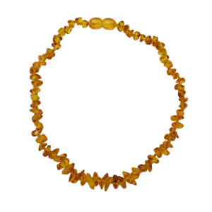 Collier Ambre Jaune - Pour Enfant