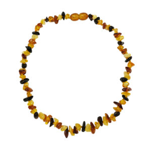 Collier Ambre Multicolore - Pour Enfant