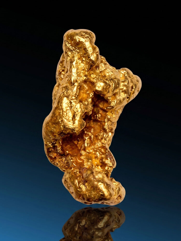 Pépite d'Or d'exception - 2.18cm x 1.18cm x 0.82cm - 7.31 grs