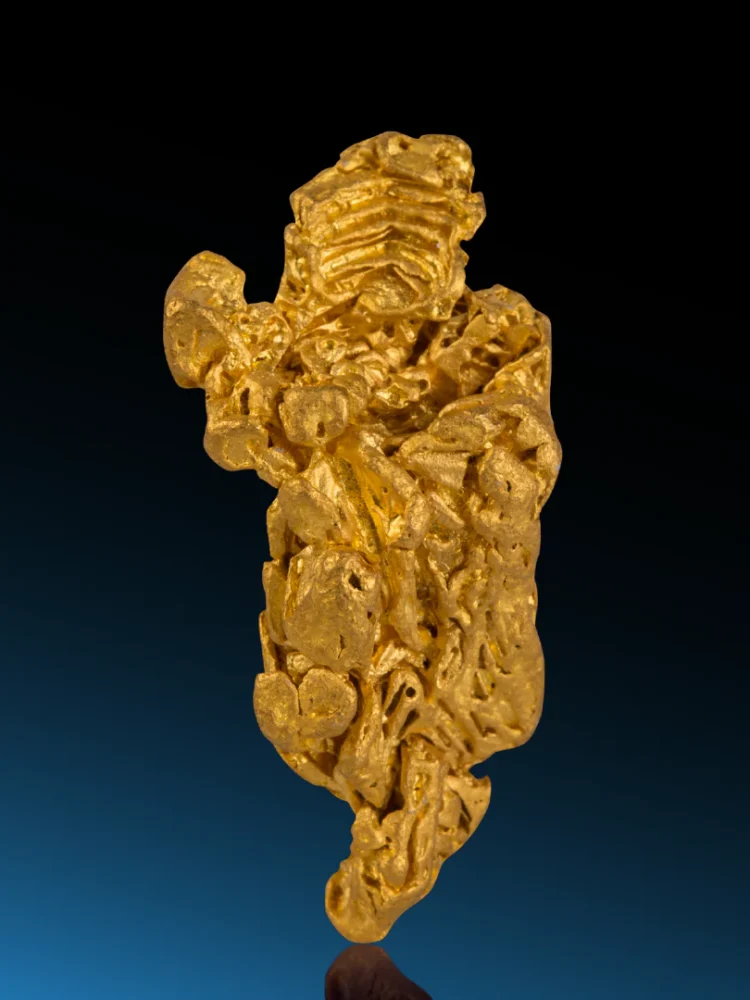 Pépite d'Or d'exception - 3.5cm x 2.0cm x 1.8cm - 21.43 grs
