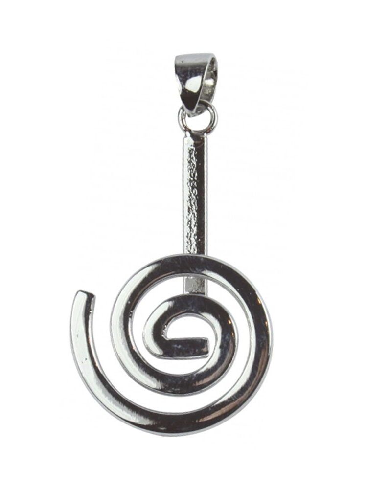 Support Spirale argentée - 30mm